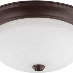 New ✨ Capital Lighting 60W 3-Light Medium E-26 Base Incandescent Ceiling Fixture in Bronze 🥰