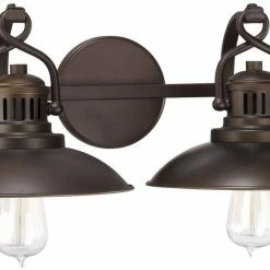 Wholesale 🧨 Capital Lighting O'Neal 100W 2-Light Vanity Fixture in Burnished Bronze 🥰