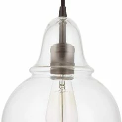 Flash Sale 🎁 Capital Lighting Pendants and Minis 11-1/4 in. 1-Light Mini Pendant in Burnished Bronze ⌛