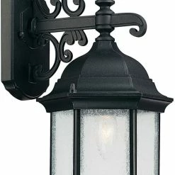 New ⭐ Capital Lighting Main Street 8 in. Width 100 W 1-Light Medium Lantern in Black 🧨