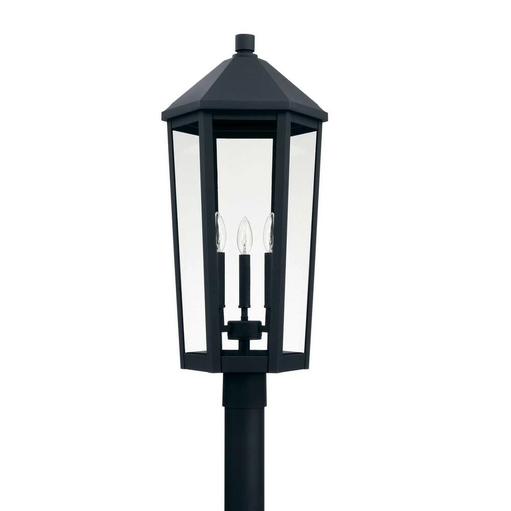 Best Sale โ๏ธ Capital Lighting Ellsworth 60W 3-Light Candelabra E-12 Incandescent Outdoor Post Lamp in Black ๐ 1 Best Sale โ๏ธ Capital Lighting Ellsworth 60W 3-Light Candelabra E-12 Incandescent Outdoor Post Lamp in Black ๐
