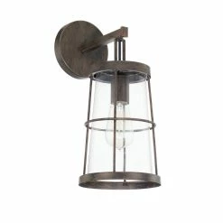 Outlet 👍 Capital Lighting Beaufort 100W 1-Light Medium E-26 Incandescent Wall Sconce in Nordic Grey ✨
