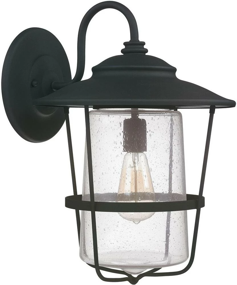 Buy π₯° Capital Lighting Creekside 18-1/2 in. 1-Light Wall Lantern in Black π₯ 1 Buy π₯° Capital Lighting Creekside 18-1/2 in. 1-Light Wall Lantern in Black π₯
