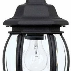 Cheap 💯 Capital Lighting French Country 100W 1-Light Outdoor Hanging Lantern in Black 😉