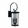 Best deal 😍 Capital Lighting Howell 60W 3-Light Candelabra E-12 Incandescent Outdoor Wall Sconce in Black 🧨