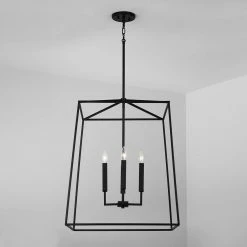 Cheap ⌛ Capital Lighting Thea 60W 4-Light Candelabra E-12 Foyer Lighting in Matte Black ✔️ 6 Cheap ⌛ Capital Lighting Thea 60W 4-Light Candelabra E-12 Foyer Lighting in Matte Black ✔️ -Capital Lighting Sales Query 1072