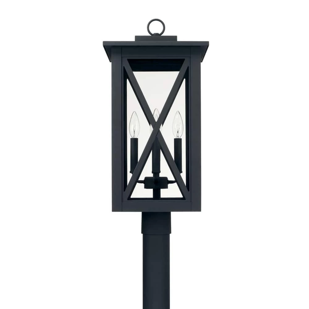 New π Capital Lighting Avondale 60W 4-Light Candelabra E-12 Incandescent Outdoor Post Lamp in Black π₯ 1 New π Capital Lighting Avondale 60W 4-Light Candelabra E-12 Incandescent Outdoor Post Lamp in Black π₯