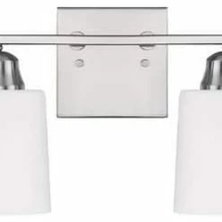 New 😀 Capital Lighting Hayden 4-Light Vanity Fixture in Brushed Nickel 🌟