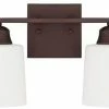 New ⭐ Capital Lighting Hayden 100W 4-Light Medium E-26 Incandescent Vanity Fixture in Bronze 🌟