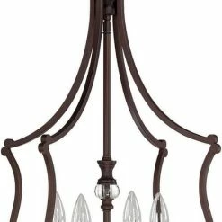 Wholesale 😍 Capital Lighting Leigh 28 in. 4-Light Foyer in Burnished Bronze ⭐