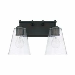 Cheap 😍 Capital Lighting 100W 2-Light Medium E-26 Incandescent Vanity Fixture in Old Bronze 😉