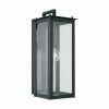 Coupon 👏 Capital Lighting Hunt 100W 1-Light Medium E-26 Incandescent Outdoor Wall Sconce in Black 🌟