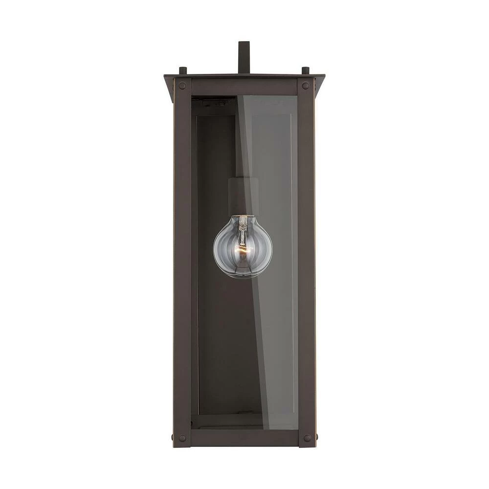 Cheapest 🤩 Capital Lighting Hunt 100W 1-Light Medium E-26 Incandescent Outdoor Wall Sconce in Oiled Bronze ✨ 4 Cheapest 🤩 Capital Lighting Hunt 100W 1-Light Medium E-26 Incandescent Outdoor Wall Sconce in Oiled Bronze ✨ - Image 4