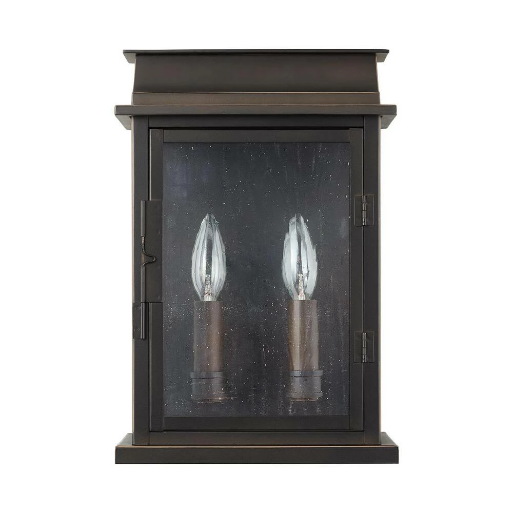 Coupon ๐ Capital Lighting Bolton 60W 2-Light Candelabra E-12 Incandescent Outdoor Wall Sconce in Oiled Bronze โ๏ธ 2 Coupon ๐ Capital Lighting Bolton 60W 2-Light Candelabra E-12 Incandescent Outdoor Wall Sconce in Oiled Bronze โ๏ธ - Image 2