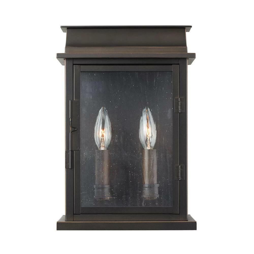 Coupon ๐ Capital Lighting Bolton 60W 2-Light Candelabra E-12 Incandescent Outdoor Wall Sconce in Oiled Bronze โ๏ธ 4 Coupon ๐ Capital Lighting Bolton 60W 2-Light Candelabra E-12 Incandescent Outdoor Wall Sconce in Oiled Bronze โ๏ธ - Image 4