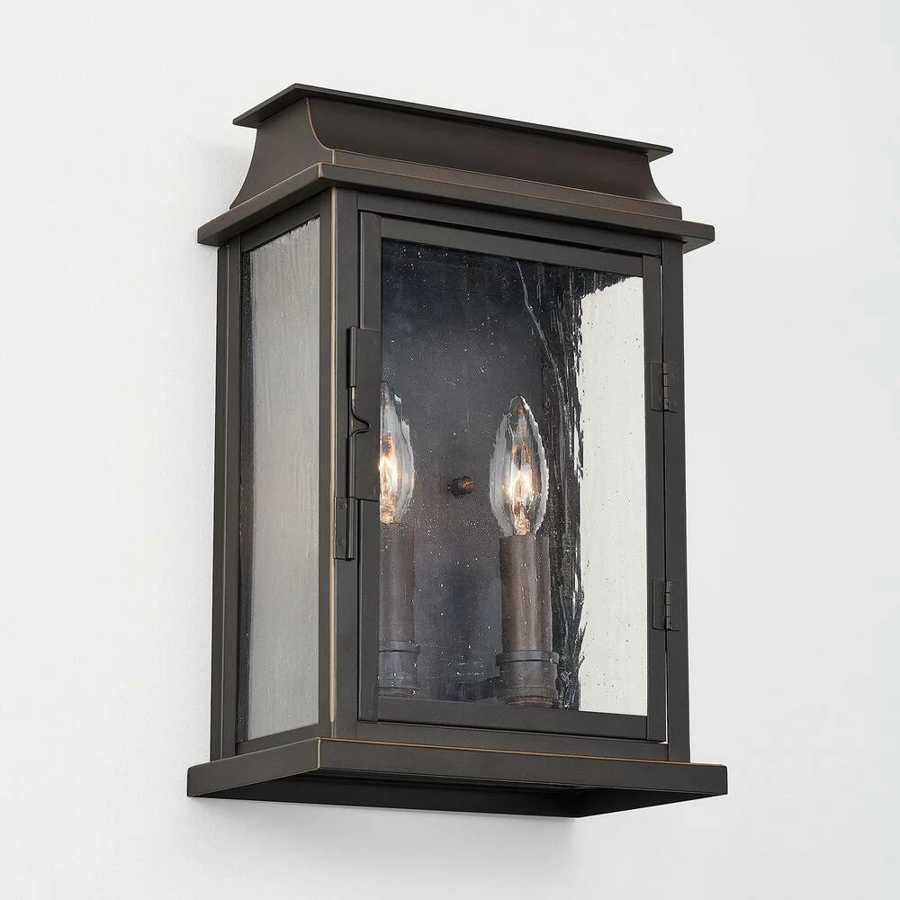 Coupon ๐ Capital Lighting Bolton 60W 2-Light Candelabra E-12 Incandescent Outdoor Wall Sconce in Oiled Bronze โ๏ธ 5 Coupon ๐ Capital Lighting Bolton 60W 2-Light Candelabra E-12 Incandescent Outdoor Wall Sconce in Oiled Bronze โ๏ธ - Image 5
