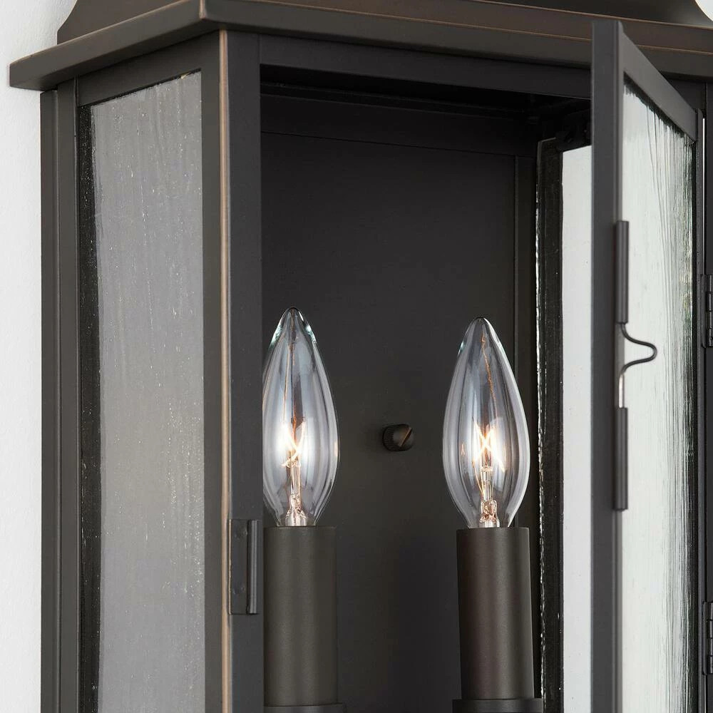 Coupon ๐ Capital Lighting Bolton 60W 2-Light Candelabra E-12 Incandescent Outdoor Wall Sconce in Oiled Bronze โ๏ธ 6 Coupon ๐ Capital Lighting Bolton 60W 2-Light Candelabra E-12 Incandescent Outdoor Wall Sconce in Oiled Bronze โ๏ธ - Image 6