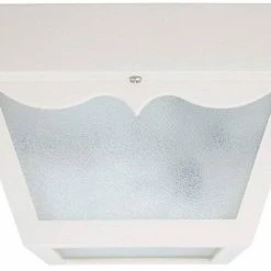 Best reviews of 😉 Capital Lighting 60W 2-Light Medium E-26 Incandescent Outdoor Ceiling Fixture in White 🛒