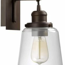 Coupon 🥰 Capital Lighting 100W 1-Light Wall Sconce in Burnished Bronze 🌟