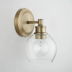 Outlet π Capital Lighting Mid Century 100W 1-Light Medium Incandescent Wall Sconce in Aged Brass π₯ 10 Outlet π Capital Lighting Mid Century 100W 1-Light Medium Incandescent Wall Sconce in Aged Brass π₯ -Capital Lighting Sales Query 1179