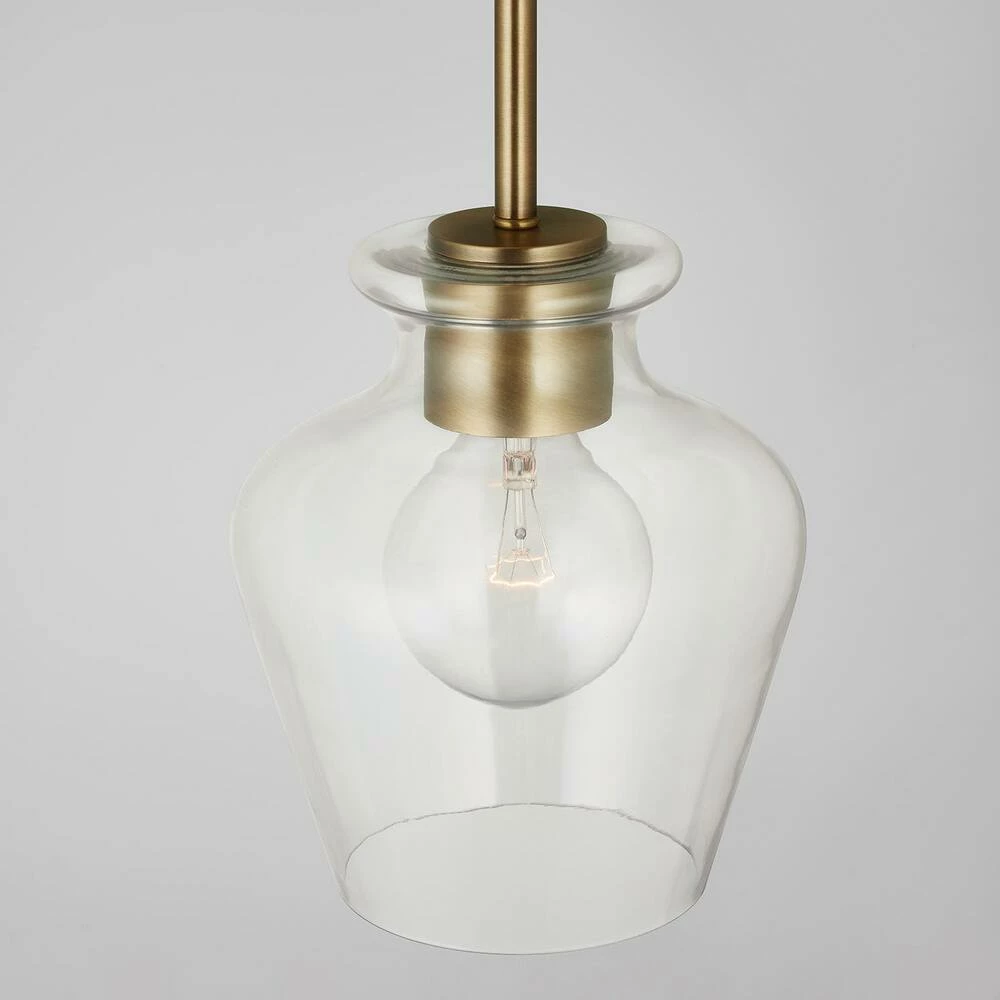 Best deal 😍 Capital Lighting Danes 100W 1-Light Medium E-26 Pendant in Aged Brass 💯 4 Best deal 😍 Capital Lighting Danes 100W 1-Light Medium E-26 Pendant in Aged Brass 💯 - Image 4