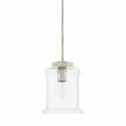 Top 10 👏 Capital Lighting Kayla 100W 1-Light Medium E-26 Incandescent Pendant Light in Mystic Sand ✨