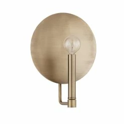 Best reviews of ❤️ Capital Lighting Wells 60W 1-Light Candelabra E-12 Incandescent Wall Sconce in Aged Brass 😉