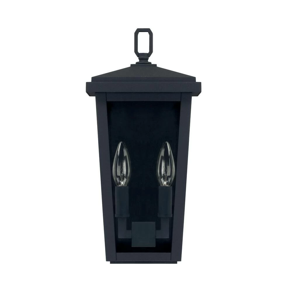 Flash Sale π Capital Lighting Donnelly 60W 2-Light Candelabra E-12 Incandescent Outdoor Wall Lantern in Black π 1 Flash Sale π Capital Lighting Donnelly 60W 2-Light Candelabra E-12 Incandescent Outdoor Wall Lantern in Black π