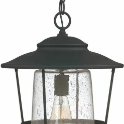 Budget 😍 Capital Lighting Creekside 1-Light Hanging Lantern in Black 🛒