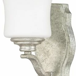 Flash Sale ✔️ Capital Lighting Blair 9-1/2 in. 1-Light Sconce in Antique Silver 🔔