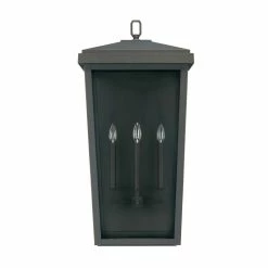 Best reviews of 🛒 Capital Lighting Donnelly 60W 3-Light Candelabra E-12 Incandescent Outdoor Wall Lantern in Oil Rubbed Bronze 🧨