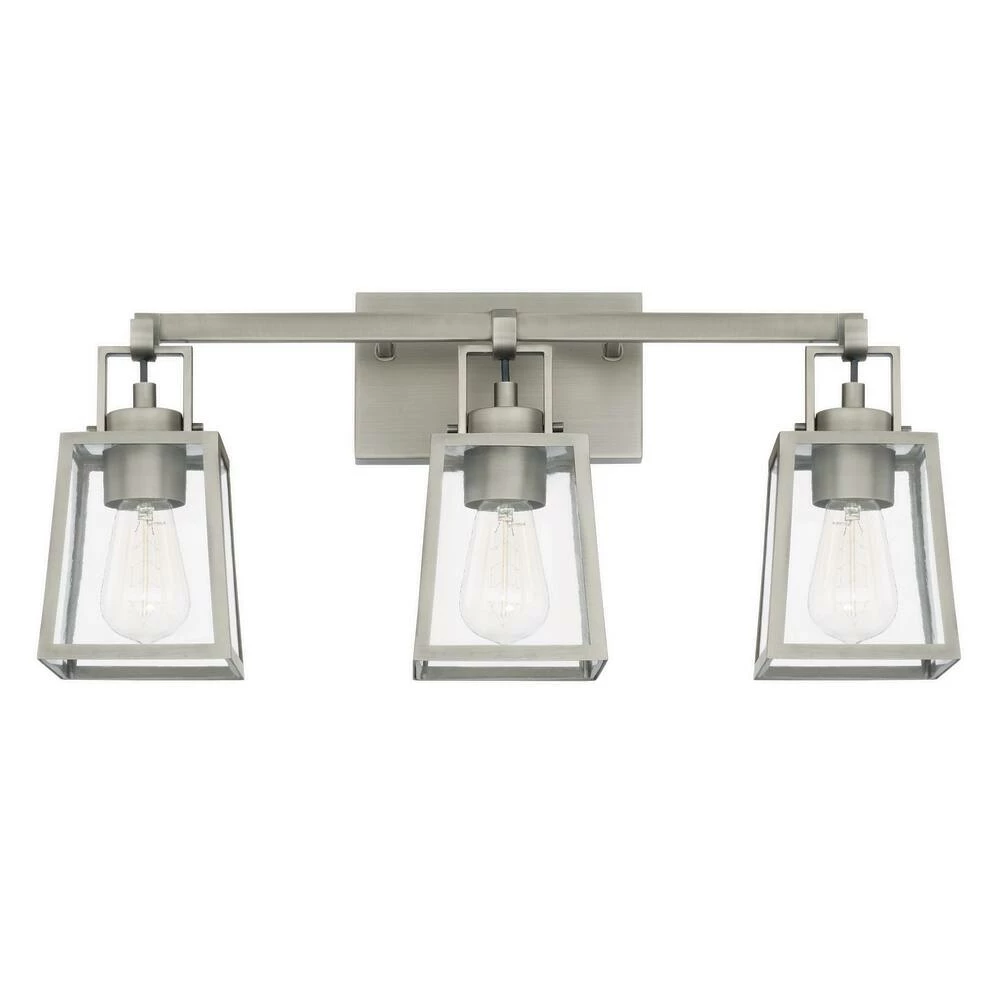 Best reviews of 🧨 Capital Lighting Kenner 100W 3-Light Medium E-26 Incandescent Vanity Fixture in Antique Nickel ❤️ 1 Best reviews of 🧨 Capital Lighting Kenner 100W 3-Light Medium E-26 Incandescent Vanity Fixture in Antique Nickel ❤️