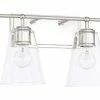 Promo 🔥 Capital Lighting Vanity 100W 4-Light Incandescent Vanity Fixture in Polished Nickel 👏