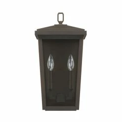 Flash Sale 👏 Capital Lighting Donnelly 60W 2-Light Candelabra E-12 Incandescent Outdoor Wall Sconce in Oil Rubbed Bronze 🎉