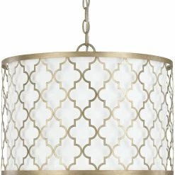 Cheap ✔️ Capital Lighting Ellis 14 in. 3-Light Pendant in Brushed Gold 🎁