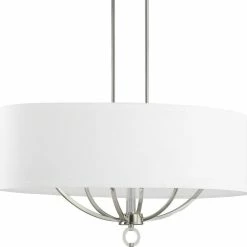 Coupon 😍 Capital Lighting Taylor 51-1/2 in. 6-Light Pendant Fixture in Polished Nickel 🧨