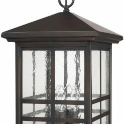 Budget ✨ Capital Lighting Preston 4-Light 60W Hanging Lantern in Old Bronze 🔔