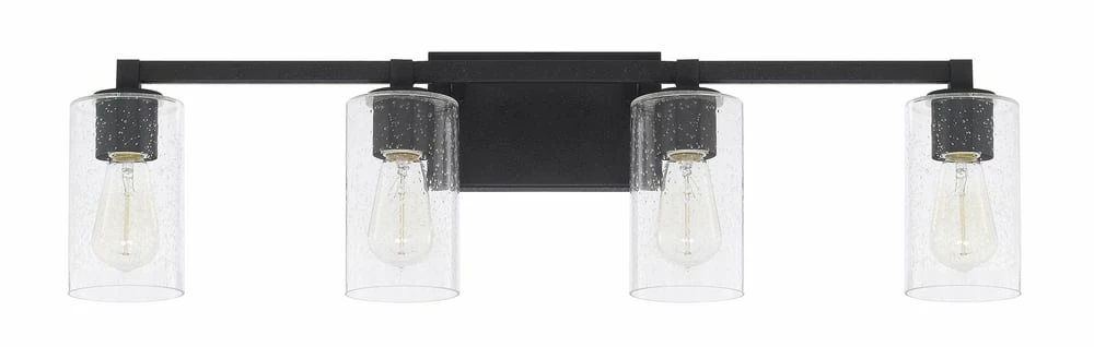 Buy π€© Capital Lighting Ravenwood 100W 4-Light Vanity Fixture in Black Iron π― 1 Buy π€© Capital Lighting Ravenwood 100W 4-Light Vanity Fixture in Black Iron π―
