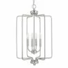 Budget 👍 Capital Lighting Braylon 60W 4-Light Foyer Fixture in Brushed Nickel ✨