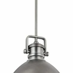 Deals 😍 Capital Lighting 51 in. 60 W 1-Light Medium Pendant in Antique Nickel 🎉