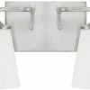 Best reviews of ✨ Capital Lighting Braylon 100W 2-Light Medium E-26 Base Incandescent Vanity in Brushed Nickel 😍