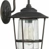 Discount 🌟 Capital Lighting Creekside 8-1/4 in. 100W 1-Light Medium E-26 Incandescent Wall Lantern in Old Bronze ⭐