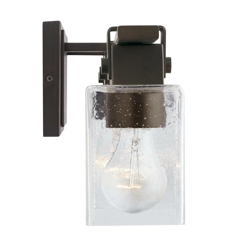 Outlet ✨ Capital Lighting Graham 100W 3-Light Medium Vanity Fixture in Oil Rubbed Bronze 🥰 3 Outlet ✨ Capital Lighting Graham 100W 3-Light Medium Vanity Fixture in Oil Rubbed Bronze 🥰 - Image 3