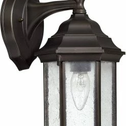 Cheapest ⭐ Capital Lighting Main Street 100W 1-Light Medium E-26 Base Wall Lantern in Oil Rubbed Bronze ❤️