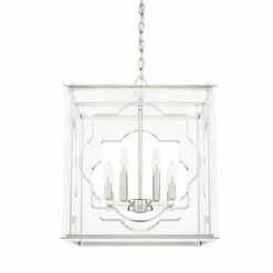 Top 10 ✔️ Capital Lighting 60W 8-Light Candelabra E-12 Incandescent Foyer in Polished Nickel 🔥