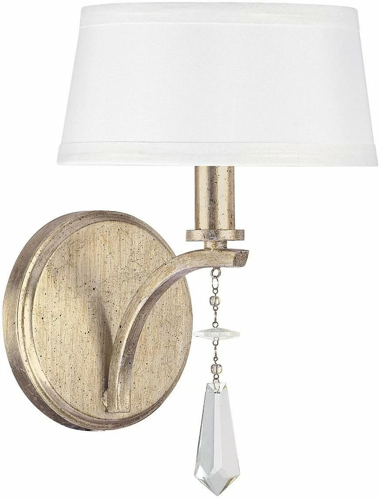 Cheapest ✔️ Capital Lighting Margo 60W 1-Light Candelabra E-12 Incandescent Wall Sconce in Winter Gold 👏 1 Cheapest ✔️ Capital Lighting Margo 60W 1-Light Candelabra E-12 Incandescent Wall Sconce in Winter Gold 👏