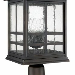 Best Sale 🔥 Capital Lighting Preston 20-3/4 x 11 in. 4-Light Post Lantern in Old Bronze 🤩