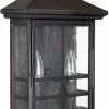 Promo 🔔 Capital Lighting Preston 14 in. 60W 2-Light Outdoor Wall Sconce in Old Bronze 👏