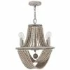 Flash Sale 🥰 Capital Lighting Kayla 60W 4-Light Candelabra E-12 Incandescent Chandelier in Mystic Sand 🤩