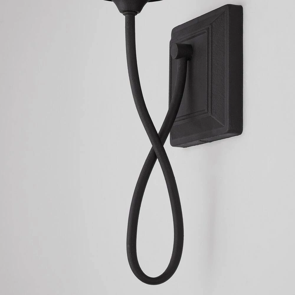 Cheap π Capital Lighting Vincent 60W 1-Light Candelabra Incandescent Wall Sconce in Black Iron π 6 Cheap π Capital Lighting Vincent 60W 1-Light Candelabra Incandescent Wall Sconce in Black Iron π - Image 6